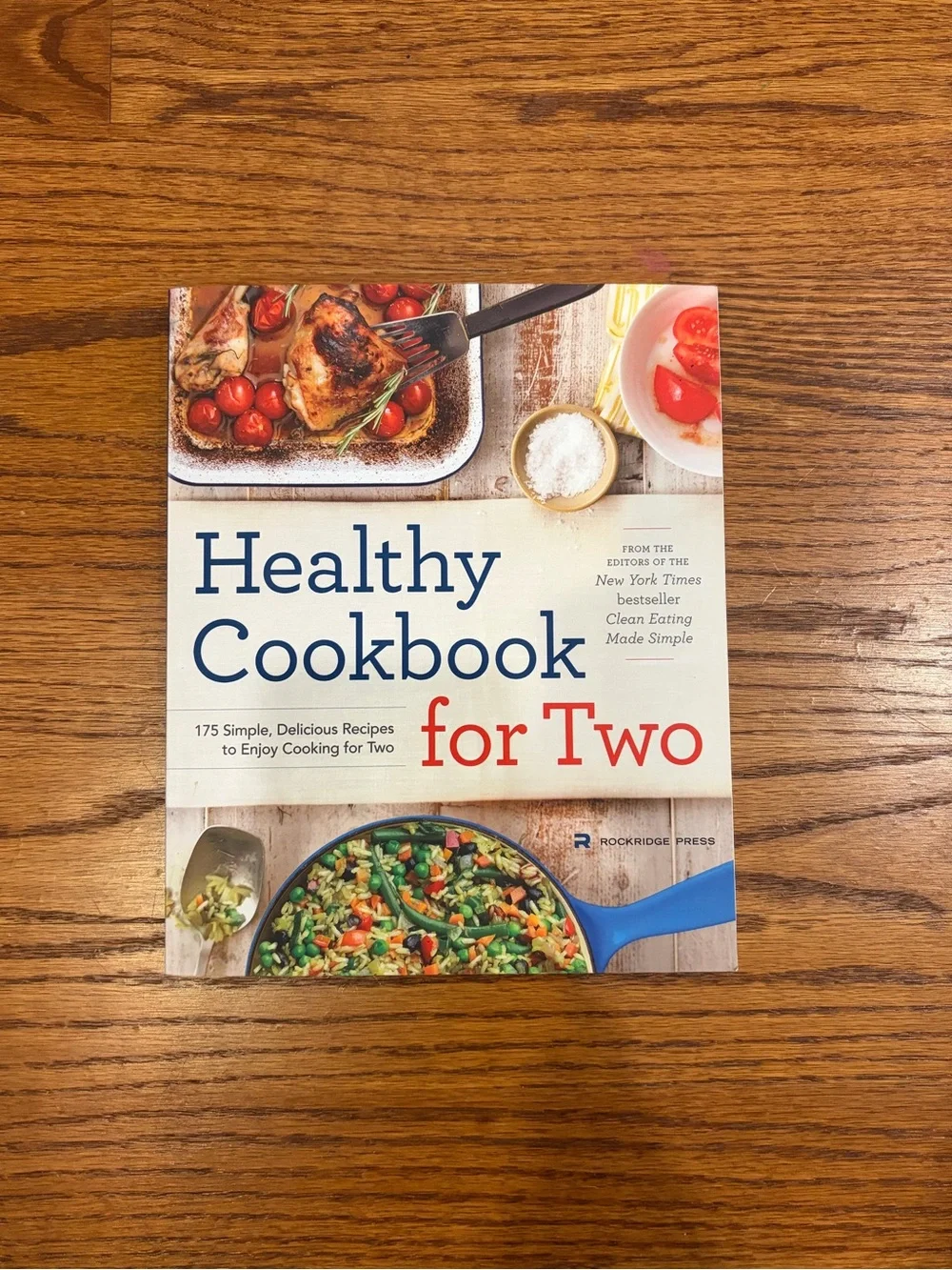 Paperback Healthy Cookbook for Two